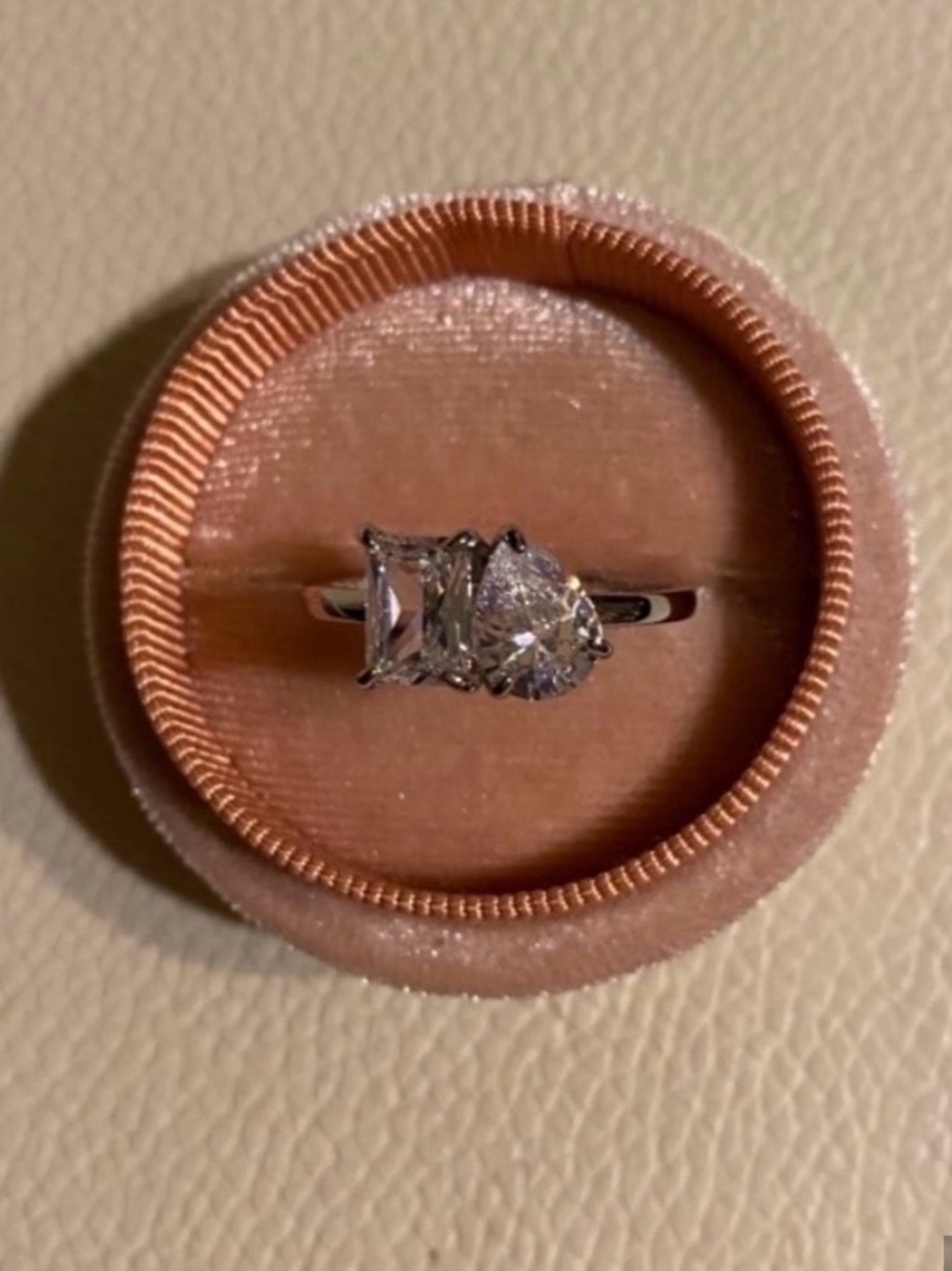 4CT Tou it Moi Crashed Ice Cut Triple VVS CZ 925 Sterling Silver